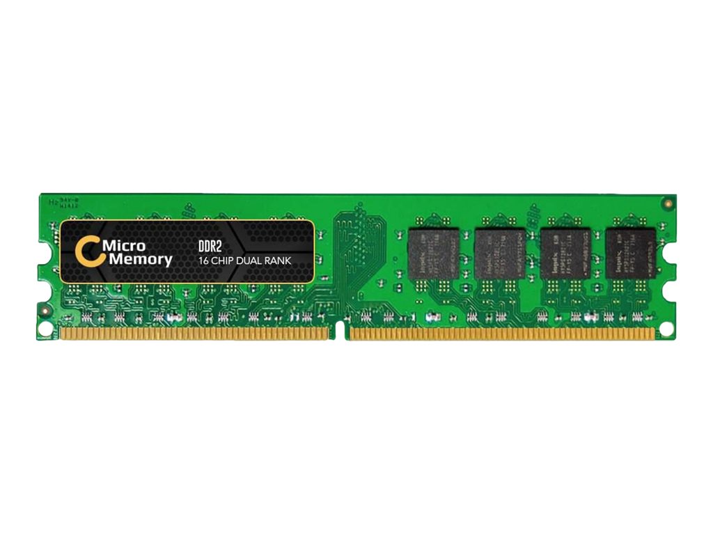 CoreParts MUXMM-00068 DDR2 Speichermodul 2 GB 800 MHz PC2-6400 Grün