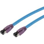 S-Conn 08-40071 S/FTP (S-STP) Blau 10m Cat8 Netzwerkkabel (08-40071)
