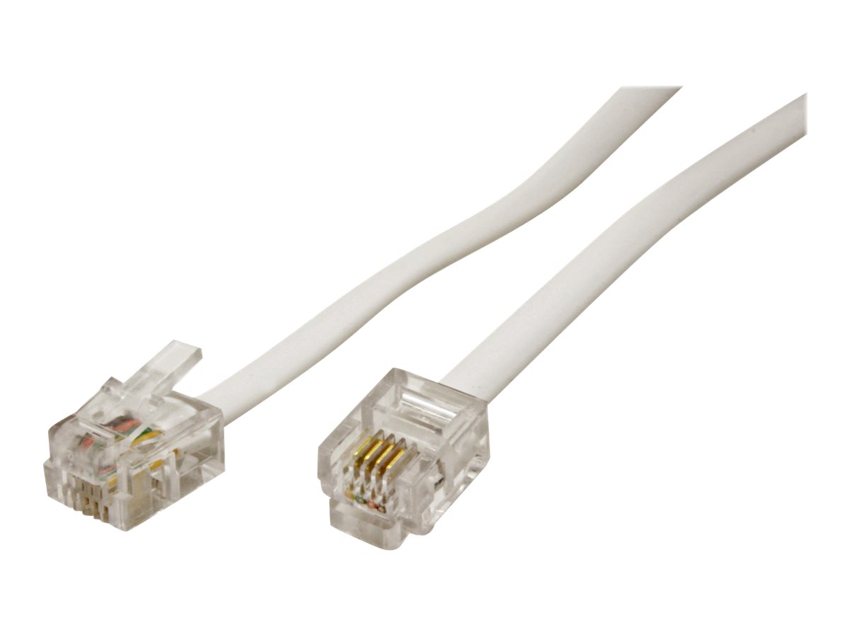 ROLINE Roline RJ-12 Kabel 15 m Grau