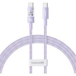 Baseus Gem USB C auf USB C Schnellladekabel 1 m 100 W Lila (P10373000511-00)