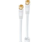 shiverpeaks BS80305 Koaxialkabel 5 m F Weiß (BS80305)