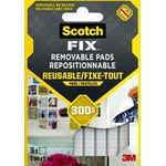 3M Klebepads Scotch-Fix 11 mm x 15 mm Weiss (7100263372)