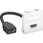 OBO Bettermann Vertr Multimediaträger HDMI 45x45mm rws MTG-HD F (6104826)