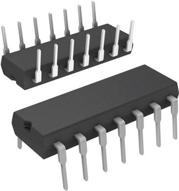 Microchip Technology TC4469CPD PMIC - Gate-Treiber Invertierend, Nicht-invertierend Low-Side PDIP-14 (TC4469CPD)