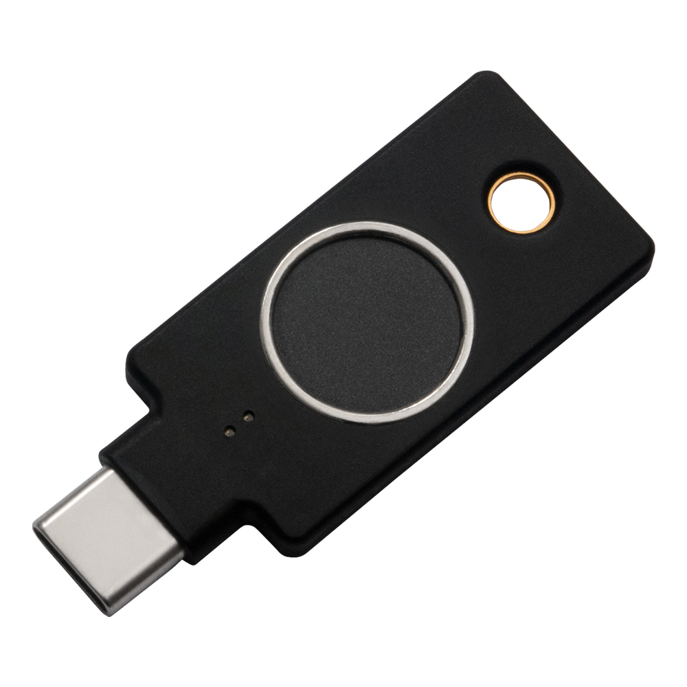 Yubico YubiKey C Bio FIDO Edition USB-C Schwarz