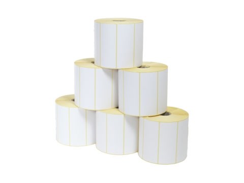 Zebra Z-Select 2000D Etikettenrolle Thermodirekt 102x152 mm 950 Etiketten 4 Stück Weiß