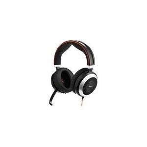Jabra Evolve 80 UC Duo (Headset 3,5 mm Klinke) (14401-11)