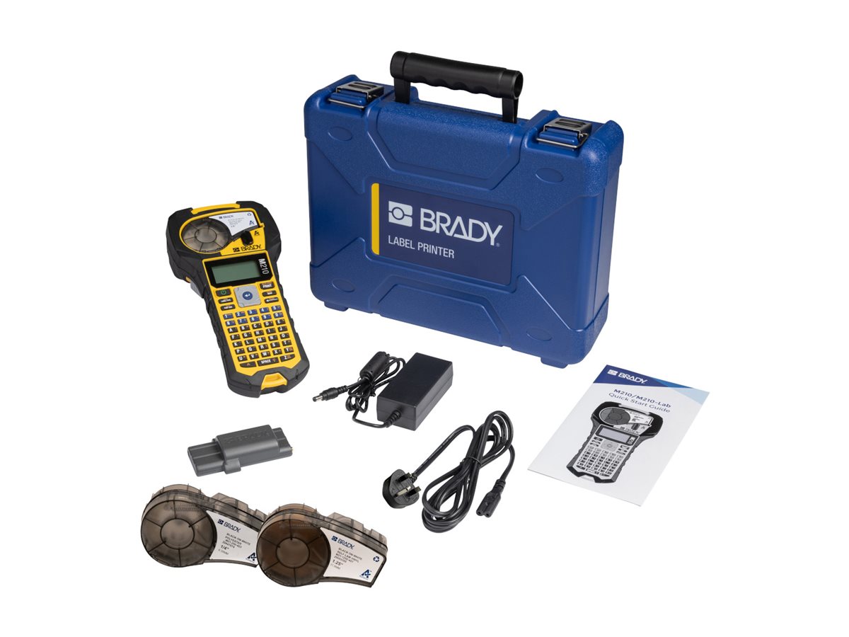 Brady M210 Etikettendrucker Thermotransfer 203 dpi Gelb, Schwarz