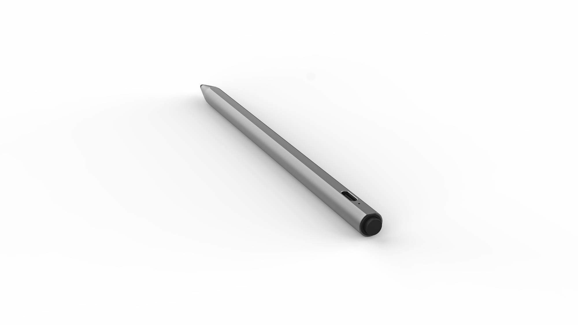 Adonit Neo Aktiv Stylus USB-C Wiederaufladbar Silber