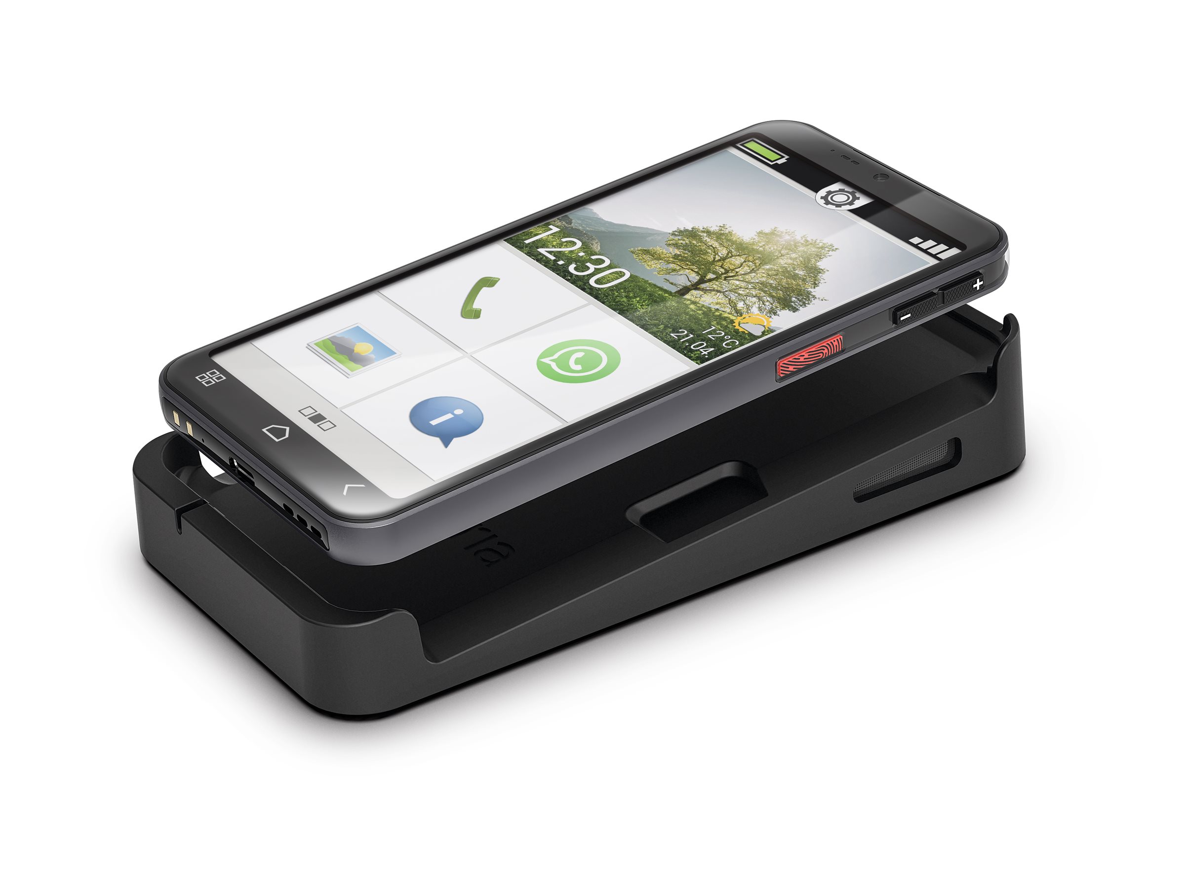 Emporia emporiaSMART.7lite 5,45" Smartphone 6 GB RAM 128 GB Schwarz