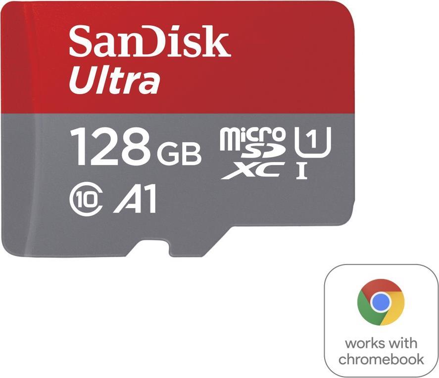 SanDisk Ultra 128GB microSD Chromebooks (SDSQUA4-128G-GN6FA)