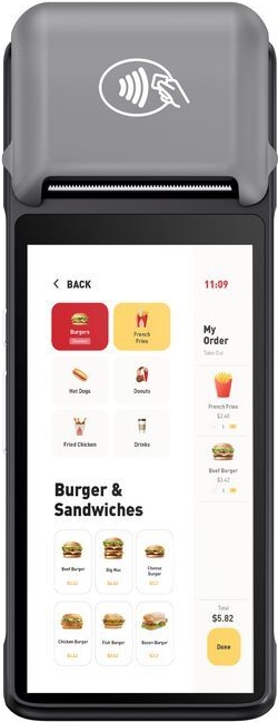 Capture Scorpion 6" Mobile POS Quad-core processor / 3GB RAM / 32GB ROM / Android 12 (CA-MPOS-0121)