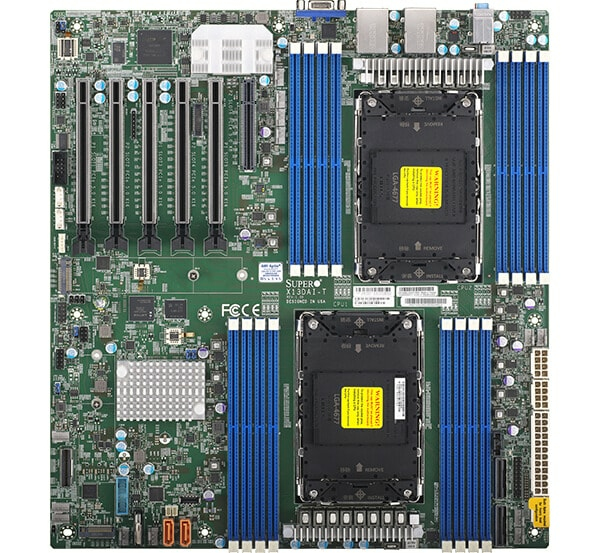 Supermicro X13DAI-T Mainboard E-ATX Dual Sockel LGA4677 Intel C741 DDR5
