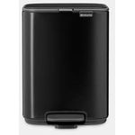 Brabantia BO Treteimer 4 Liter Matt Black (237805)