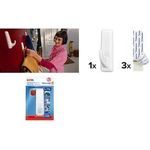 tesa Powerstrips XL Eckig Klebehaken für max. 3,0 kg 36,1 x 29,7 mm (59029-00000-00)