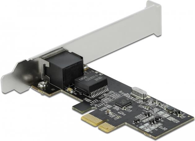 Delock PCI Express x1 Karte 2,5 Gigabit LAN RJ45 Grau