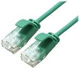 ROLINE GREEN UTP Patchkabel Kat.6A (Class EA), LSOH, slim, grün, 1 m (21.44.3933)