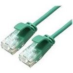 ROLINE GREEN UTP Patchkabel Kat.6A (Class EA), LSOH, slim, grün, 1 m (21.44.3933)