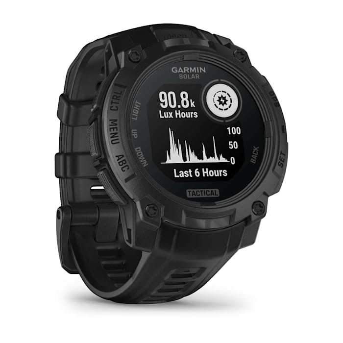 Garmin Instinct 3 Solar Tactical Edition 45 mm Schwarz