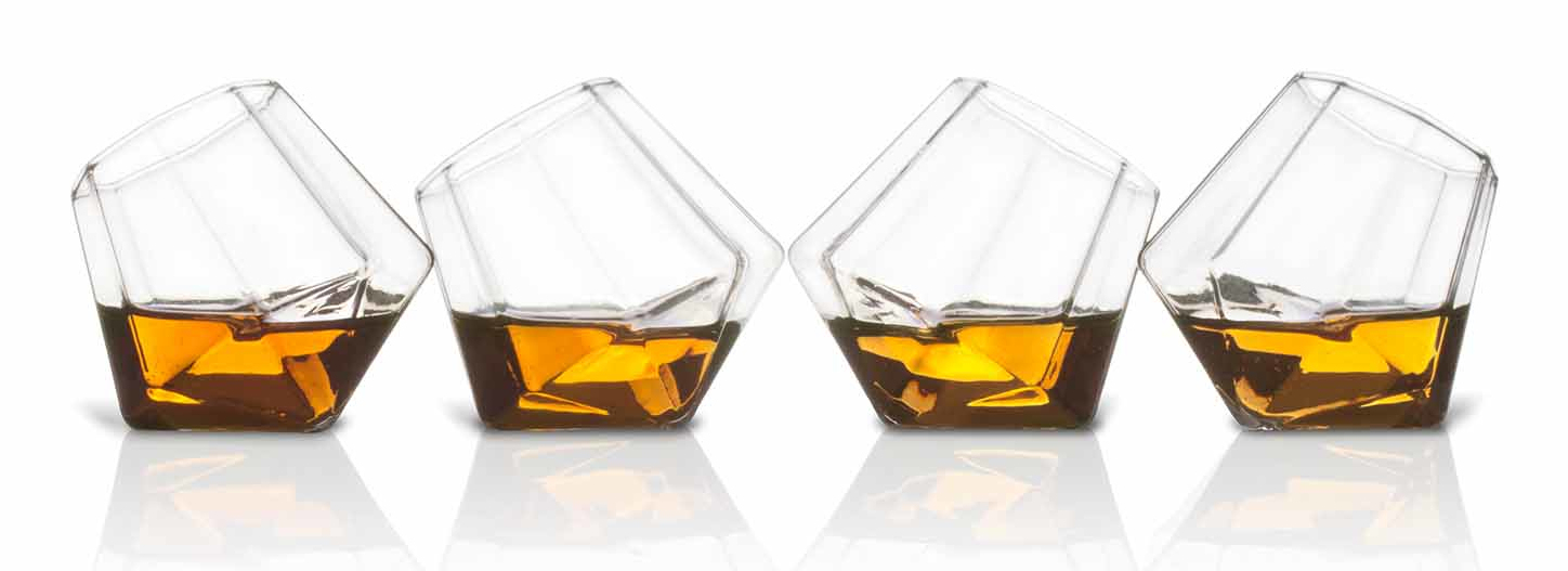 Thumbs Up Mad Monkey Shot Gläser "Diamond" 4er Set Transparent