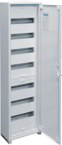 Hager FWB71S. Typ: Freistehendes Gestell, Produktfarbe: Weiß, Internationale Schutzart (IP-Code): IP44. Breite: 300 mm, Tiefe: 161 mm, Höhe: 1100 mm (FWB71S)