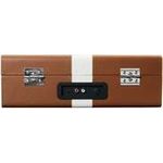 Lenco TT-120BNWH Audio-Plattenspieler mit Riemenantrieb Braun - Weiß (TT-120)