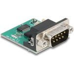 Delock USB auf RS-232 Konverter FTDI FT231XS 2.0 Pfostenstecker zu D-Sub (90781)