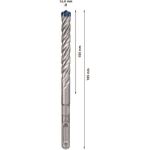 Bosch Accessories EXPERT SDS plus-7X 2608900108 Hammerbohrer 1 Stück 12.00 mm Gesamtlänge 165 mm SDS-Plus 1 St.