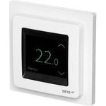 DEVI UP Uhren-Thermostat 16A 140F1064 DEVIreg Touch mit Touch-Display u.Rahmen 140F1064 (140F1064)