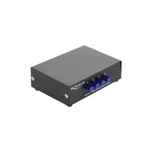 DeLock Switch Audio / Video 4 port manual bidirectional (87637)