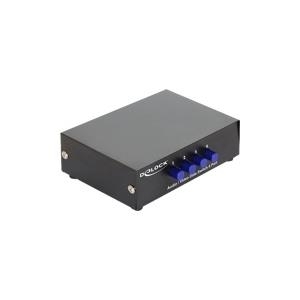 DeLock Switch Audio / Video 4 port manual bidirectional