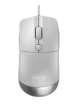 CHERRY Xtrfy M50 Ergonomische Maus 5 Tasten USB Weiß