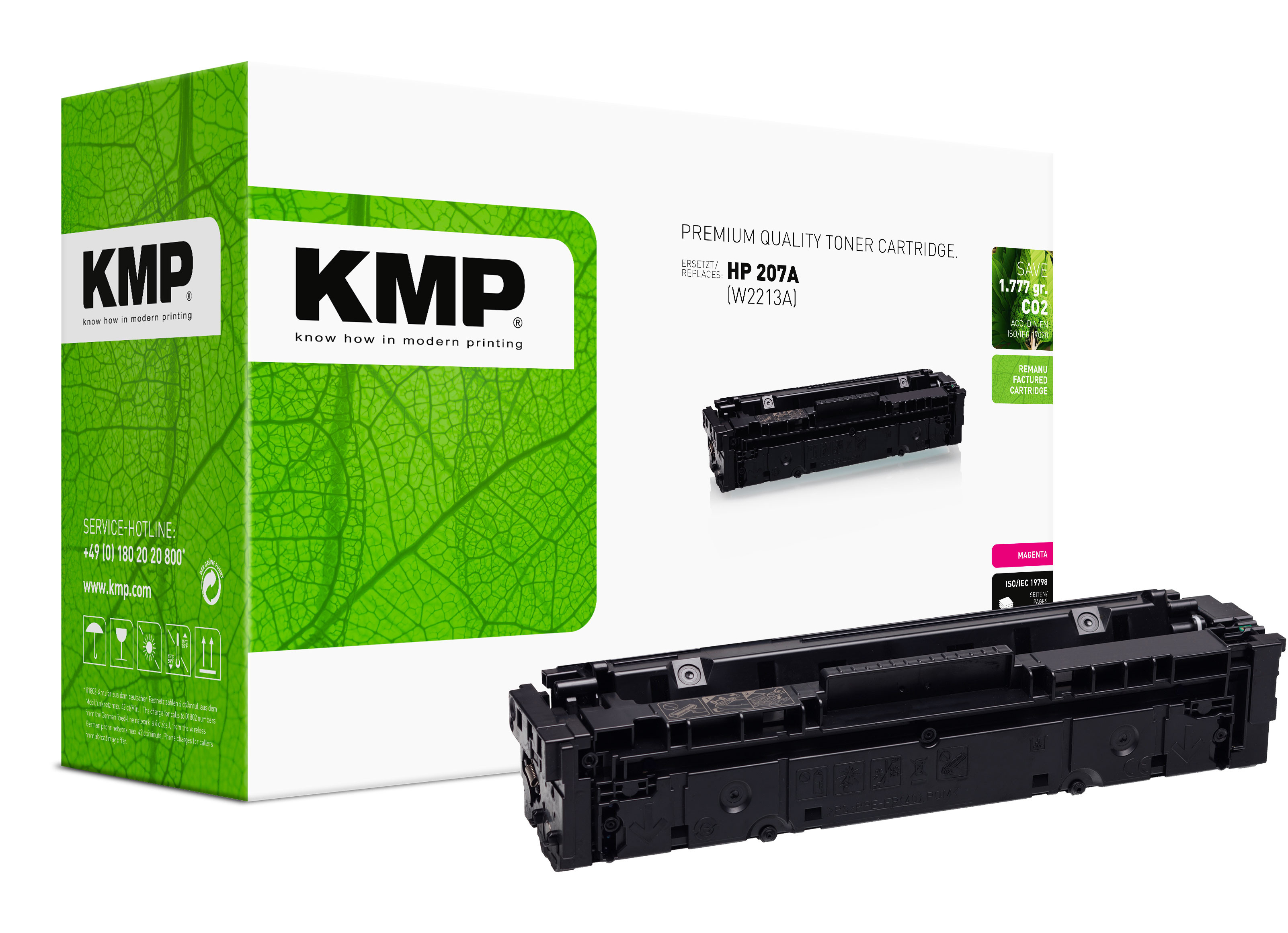 KMP 2558,0006 Tonerkartusche Magenta 1250 Seiten