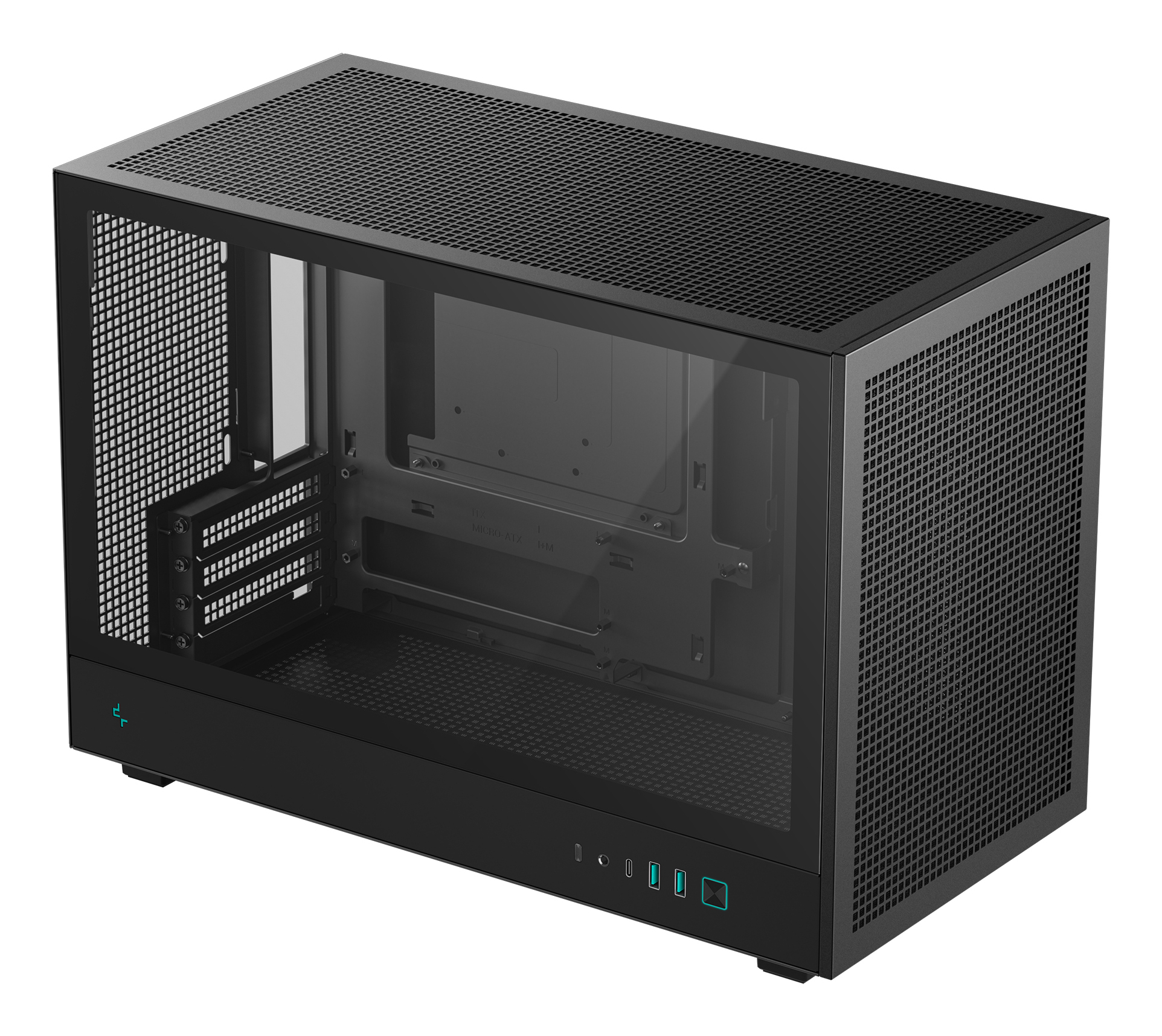 DeepCool CH260 Tower-Gehäuse Tempered Glass Schwarz