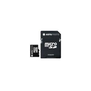 AgfaPhoto Flash-Speicherkarte (microSDHC/SD-Adapter inbegriffen) (10581)
