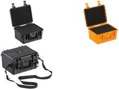 allit Universalkoffer DinoPlus Outdoor >F< 11, schwarz aus ABS-Kunststoff, mit Schaumstoffeinlage, staub - 1 Stück (458810)