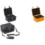 allit Universalkoffer DinoPlus Outdoor >F< 11, schwarz aus ABS-Kunststoff, mit Schaumstoffeinlage, staub - 1 Stück (458810)