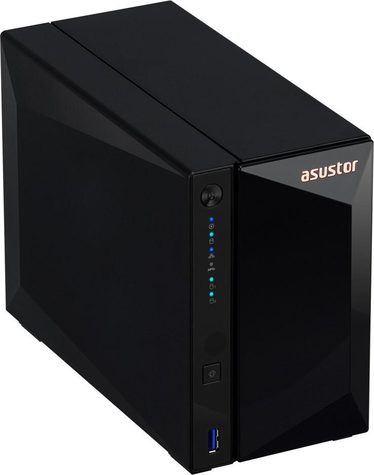 Asustor Drivestor 2 Pro Gen2 AS3302T v2 NAS-Server 2-Bay 2 GB RAM Schwarz