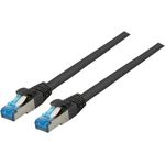 EFB-Elektronik RJ45 Patchkabel Cat.6A S/FTP TPECat.7 Rohkabel superflex schwarz 1m Hersteller: EFB Elektronik (K5525FSW.1)
