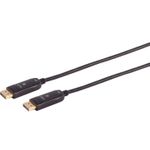 S/CONN maximum connectivity Displayportkabel-Optisches DisplayPort Kabel, Rev1, 8K, 15m (30-16085)