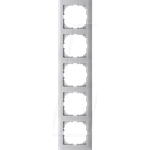 Rahmen 5fach aluminium MEG4050-3660 (MEG4050-3660)