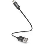 Hama 00201578 Lightning-Kabel 0,2 m Schwarz (00201578)