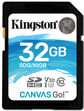 Kingston Technology Canvas Go! 32GB SDHC UHS-I Klasse 10 Speicherkarte (SDG/32GB)