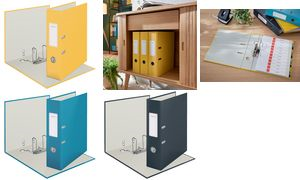 Leitz 10620019 Aktenordner Karton Gelb A4 (10620019)