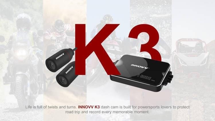 INNOVV K3 - Motorrad-Videorecorder mit 2 Kameras (INNOVV K3)