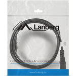 Lanberg CA-C13E-11CC-0018-BK Stromkabel Schwarz 1,8 m C13-Koppler C14-Koppler (CA-C13E-11CC-0018-BK)