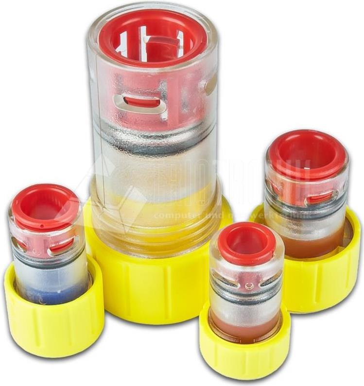 Lightwin Endkappe mit Kabeldurchführung, Gas-Stop-Einzelzugabdichtung, 14mm, 3-6mm FTTx (DC 14MM OUT 3-6MM)