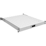 EFB-Elektronik 48,30cm (19") 1HE Fachboden ausziehbar, ET 350..450 mm, 30 kg, ST 600, RAL7035 Hersteller: EFB Elektronik (691651AGR.6)