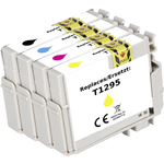 Renkforce Tinte Kombi-Pack ersetzt Epson T1295 (C13T129540) Kompatibel Schwarz, Cyan, Magenta, Gelb RF-I-T1291-4BKCMY4PK RF-5718864 (RF-5718864)