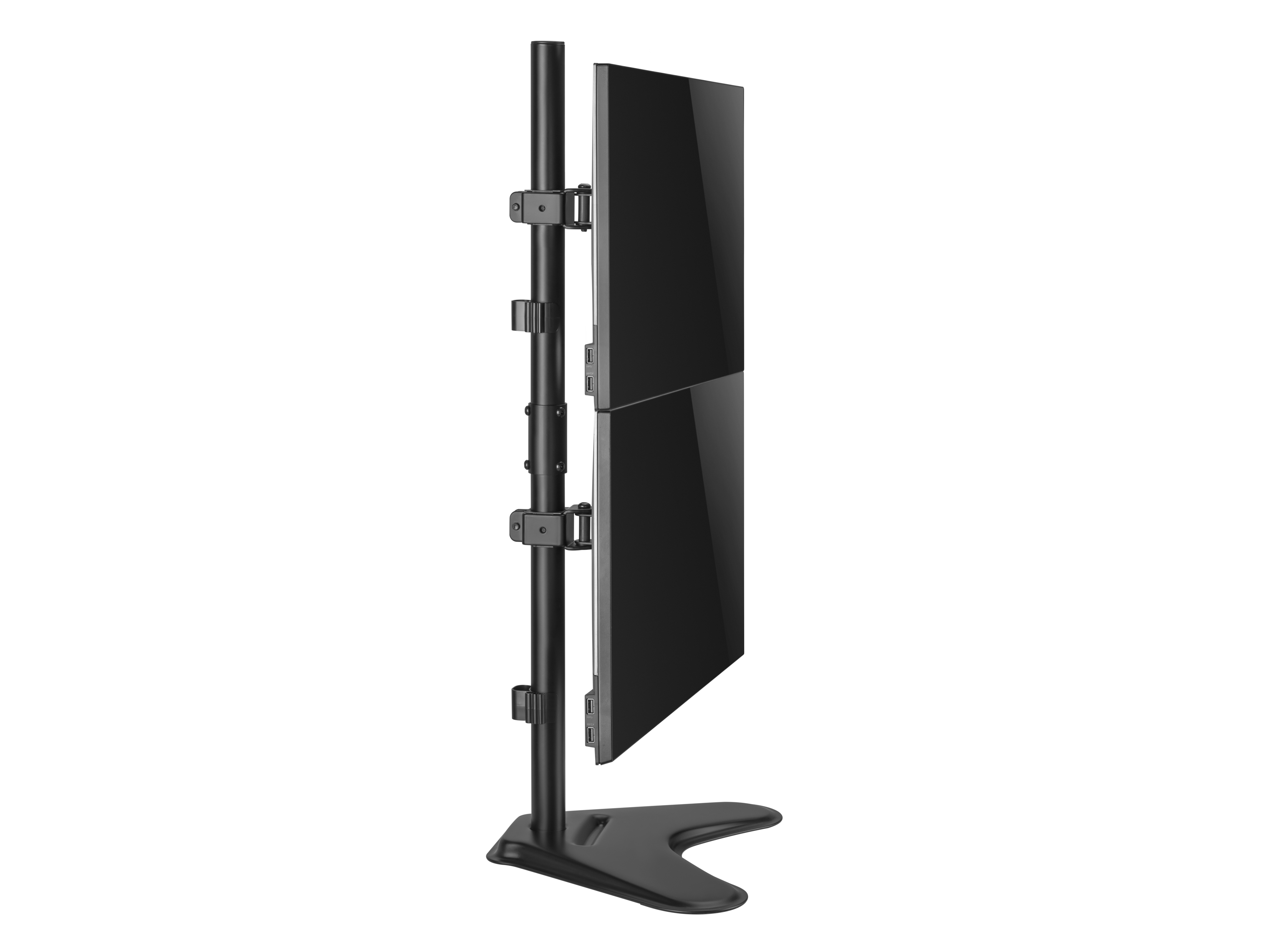 equip Dual-Monitorständer 17"-32" je 9 kg 360° Höhenverstellung Schwarz
